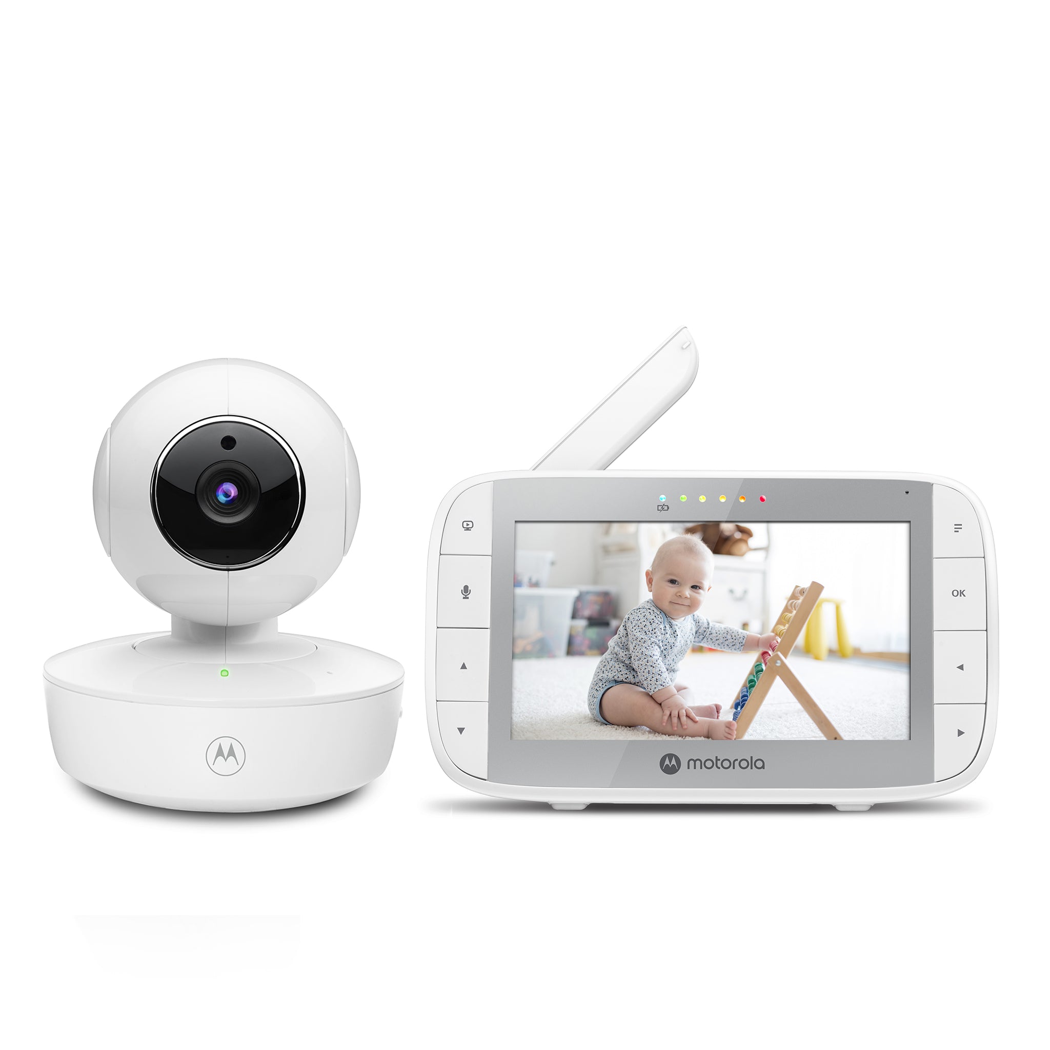 Motorola VM36XL display and single camera, manufacturer rendering.